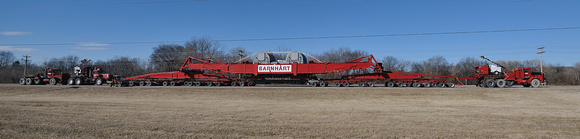 Barnhart moves 40 ton generator up Hwy 11E near Morristown